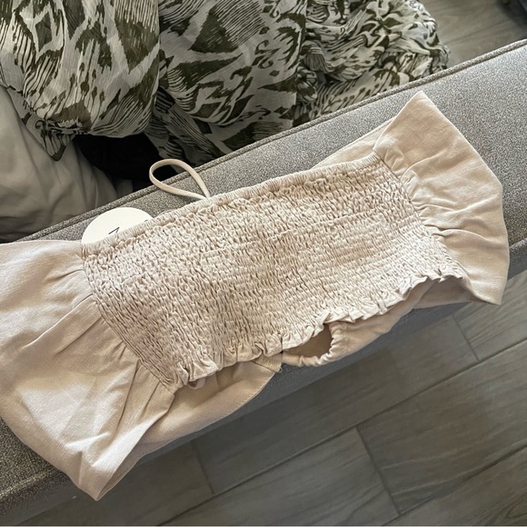 NIA | NWT! linen pull on pant & amie convertible halter top size: medium - Picture 8 of 8